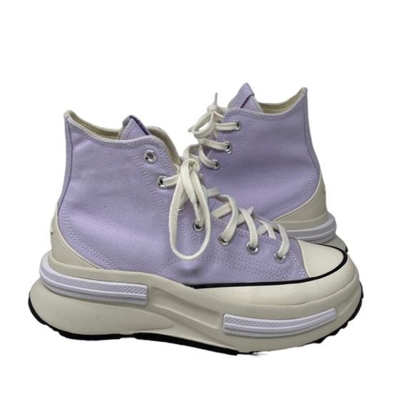 Converse Run Star Legacy Platform Violet Women Sneakers Canvas High Top A03064C - Picture 3 of 9